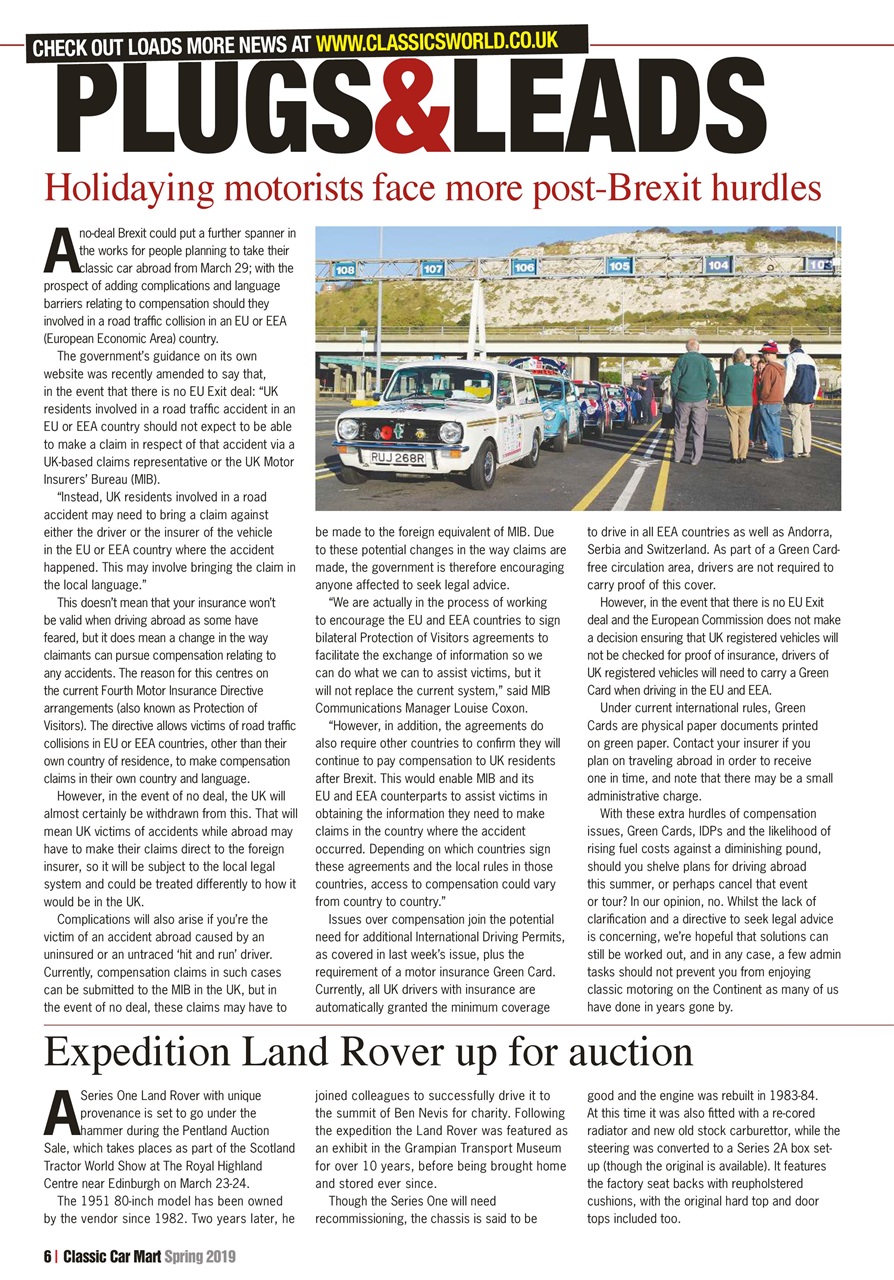 Classic Car Mart Preview Pages