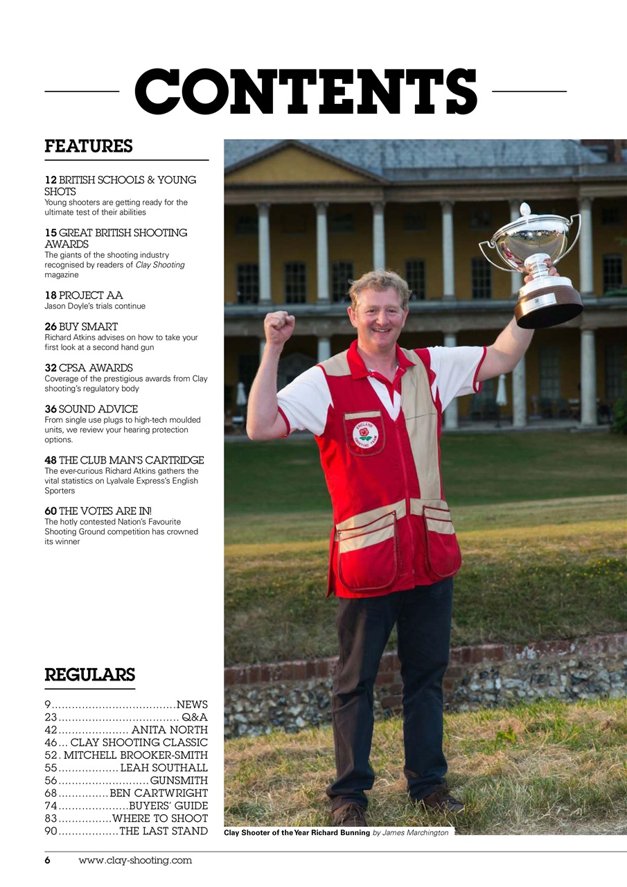 Clay Shooting Preview Pages