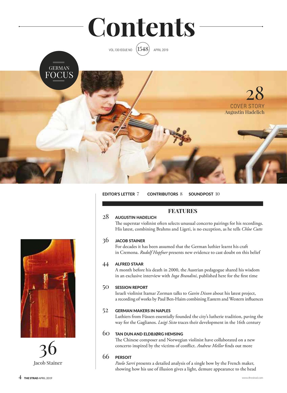 The Strad Preview Pages