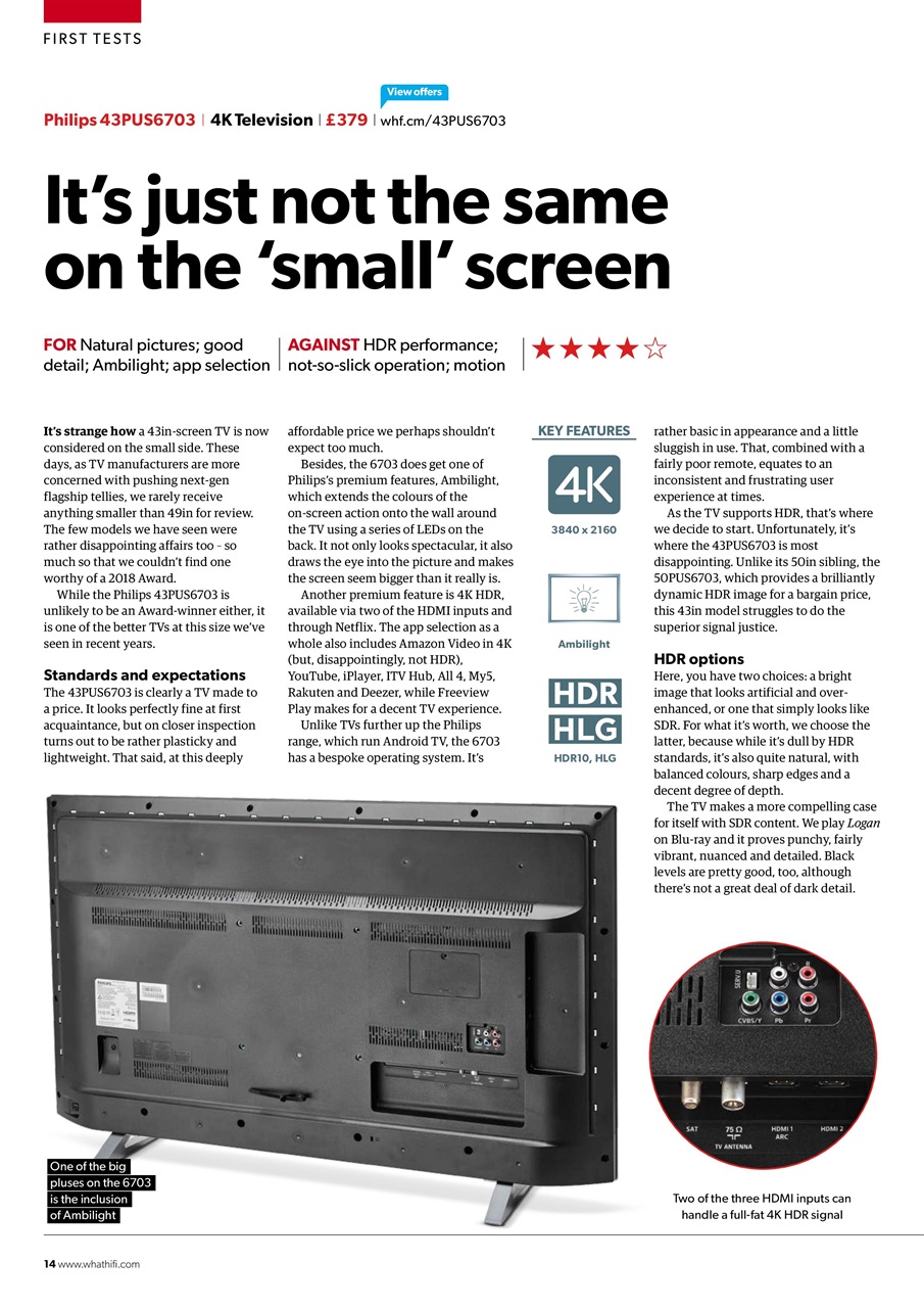 What HiFi Preview Pages