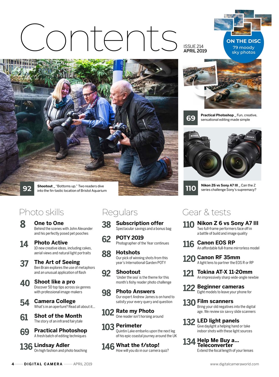 Digital Camera Magazine Preview Pages