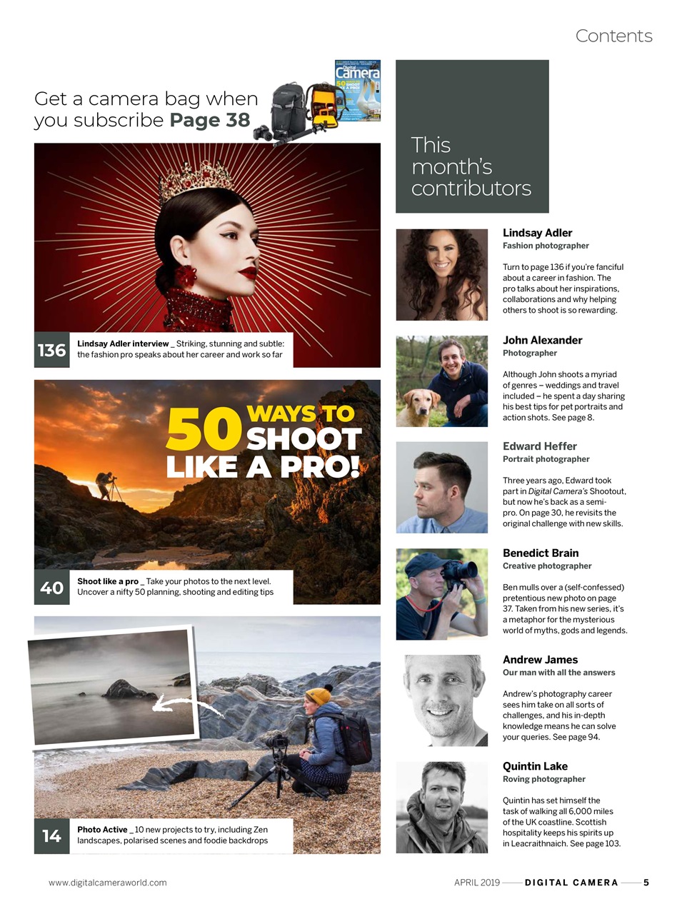 Digital Camera Magazine Preview Pages