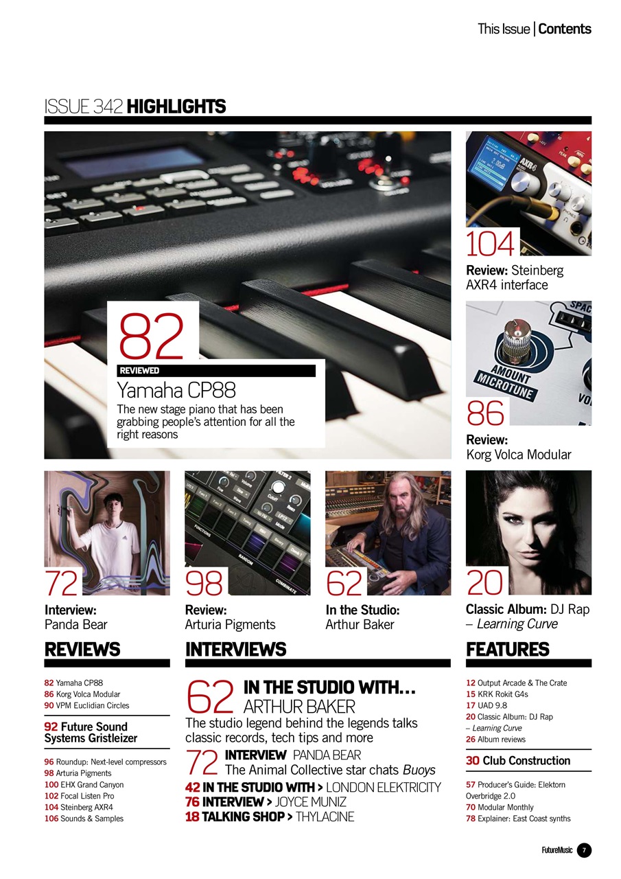 Future Music Preview Pages