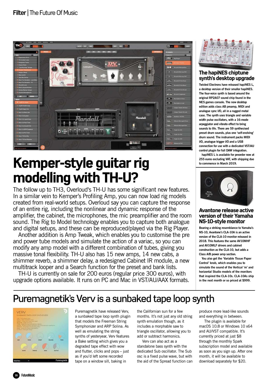 Future Music Preview Pages