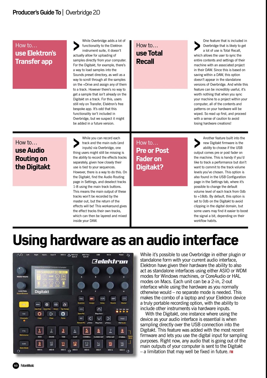 Future Music Preview Pages