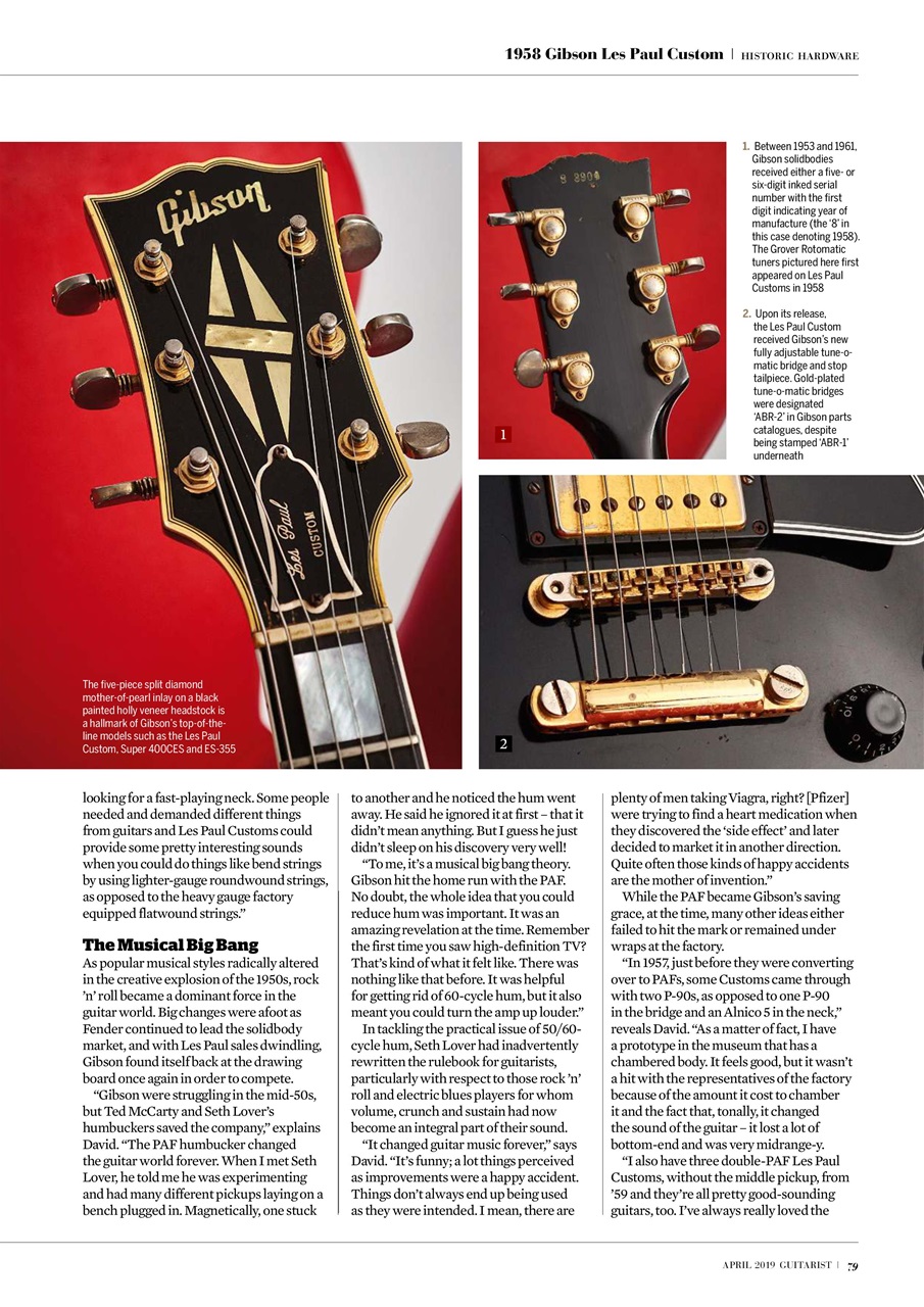 Guitarist Magazine - April 2019 Back Issue