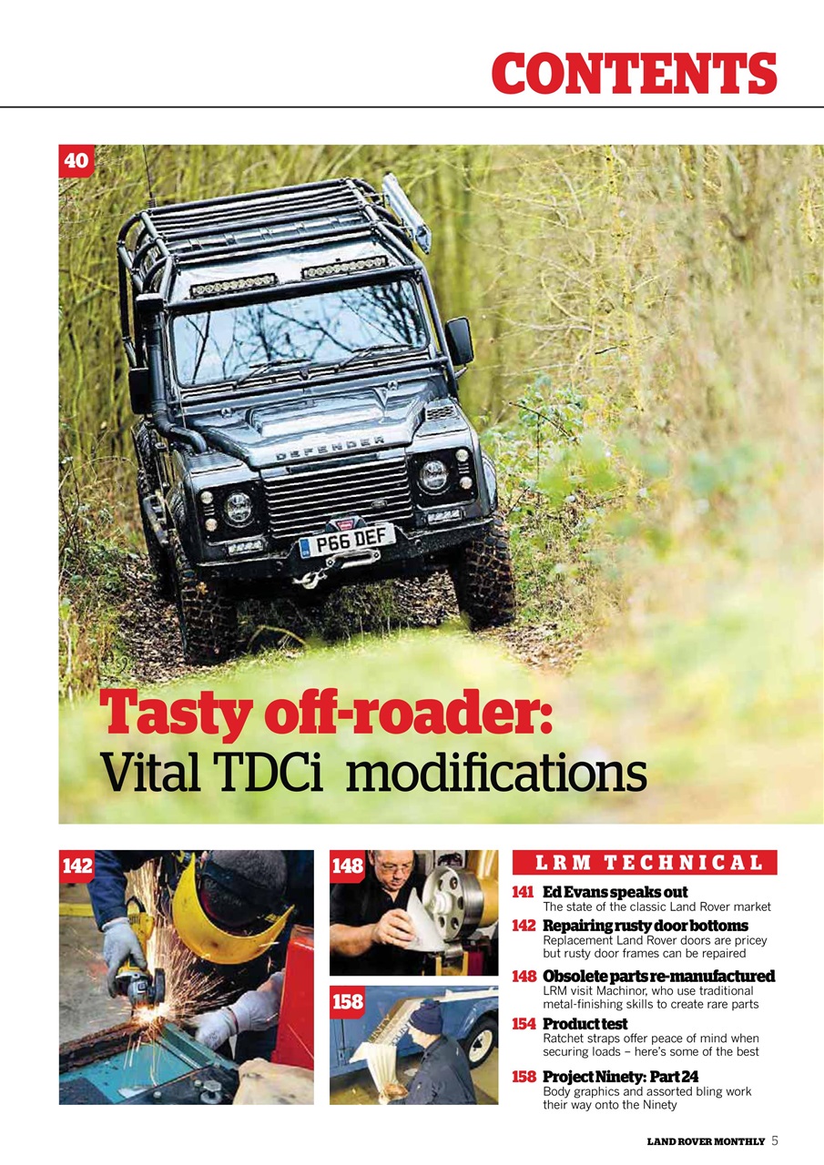 Land Rover Monthly Preview Pages
