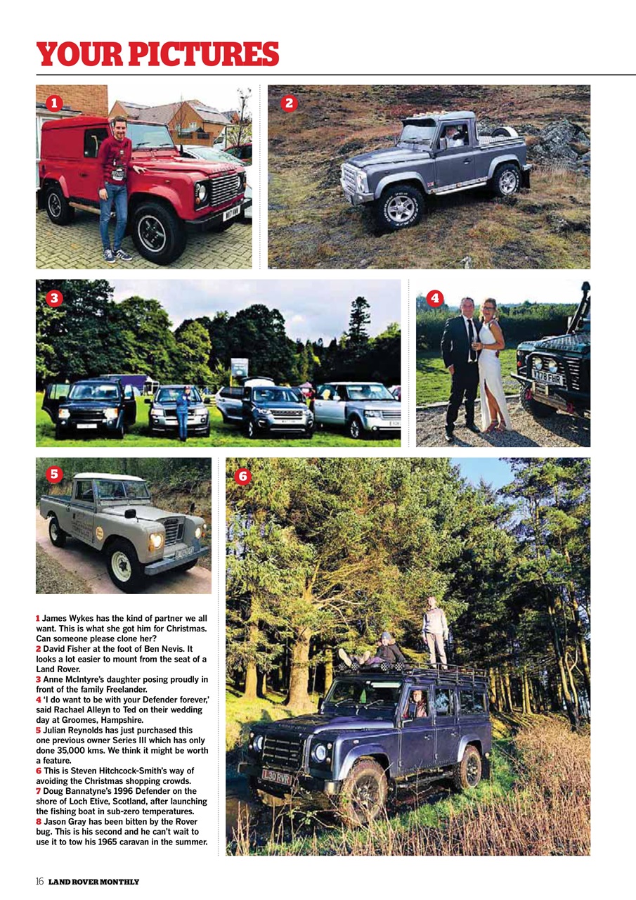 Land Rover Monthly Preview Pages