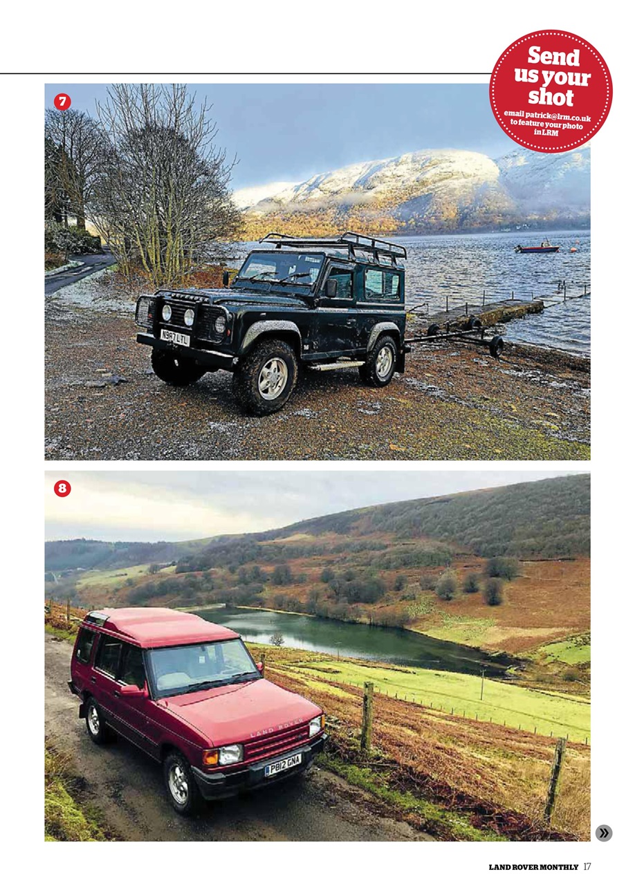Land Rover Monthly Preview Pages