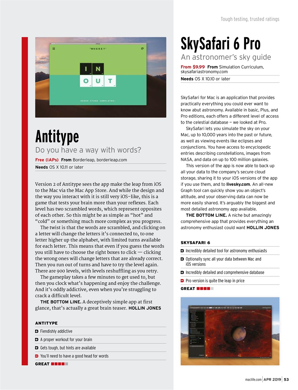 Mac|Life Preview Pages