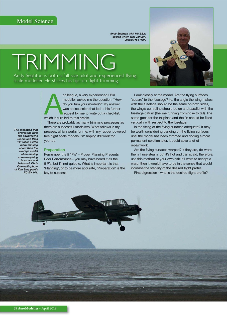 AeroModeller Preview Pages
