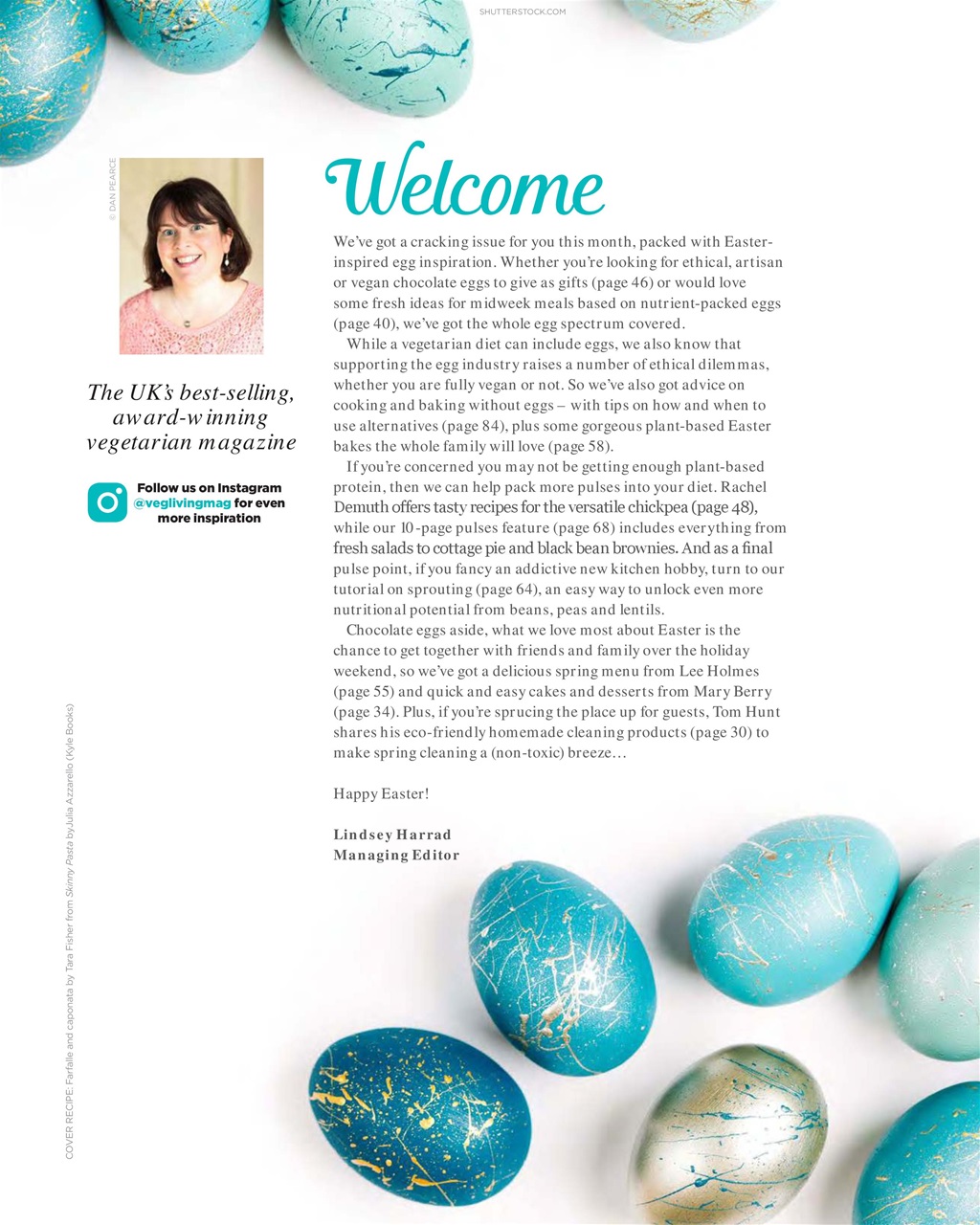 Vegetarian Living Preview Pages