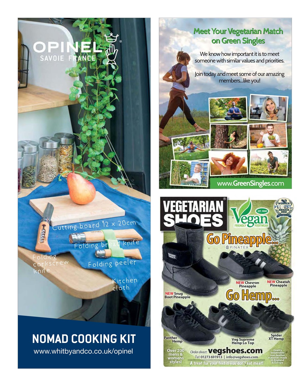 Vegetarian Living Preview Pages