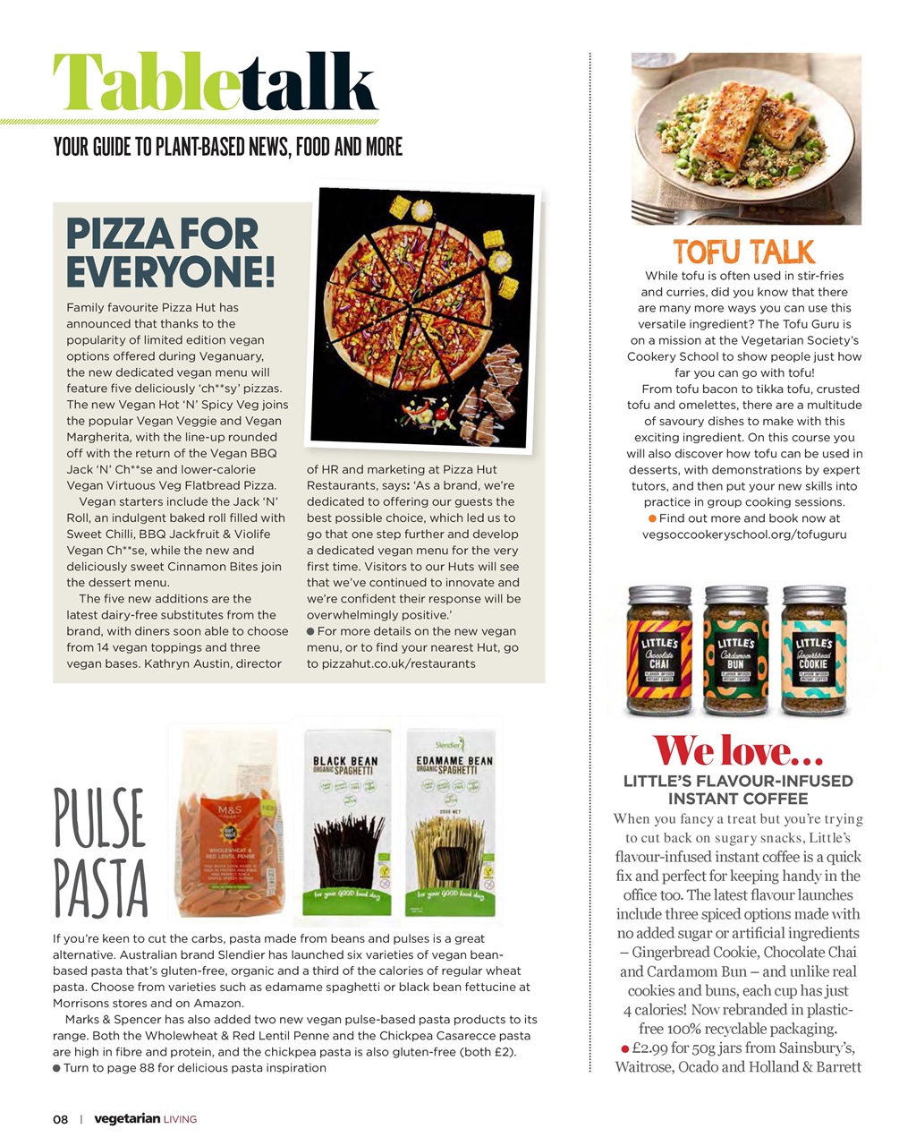 Vegetarian Living Preview Pages