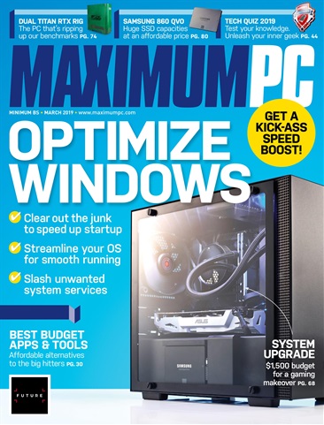 Maximum PC issue March 2019