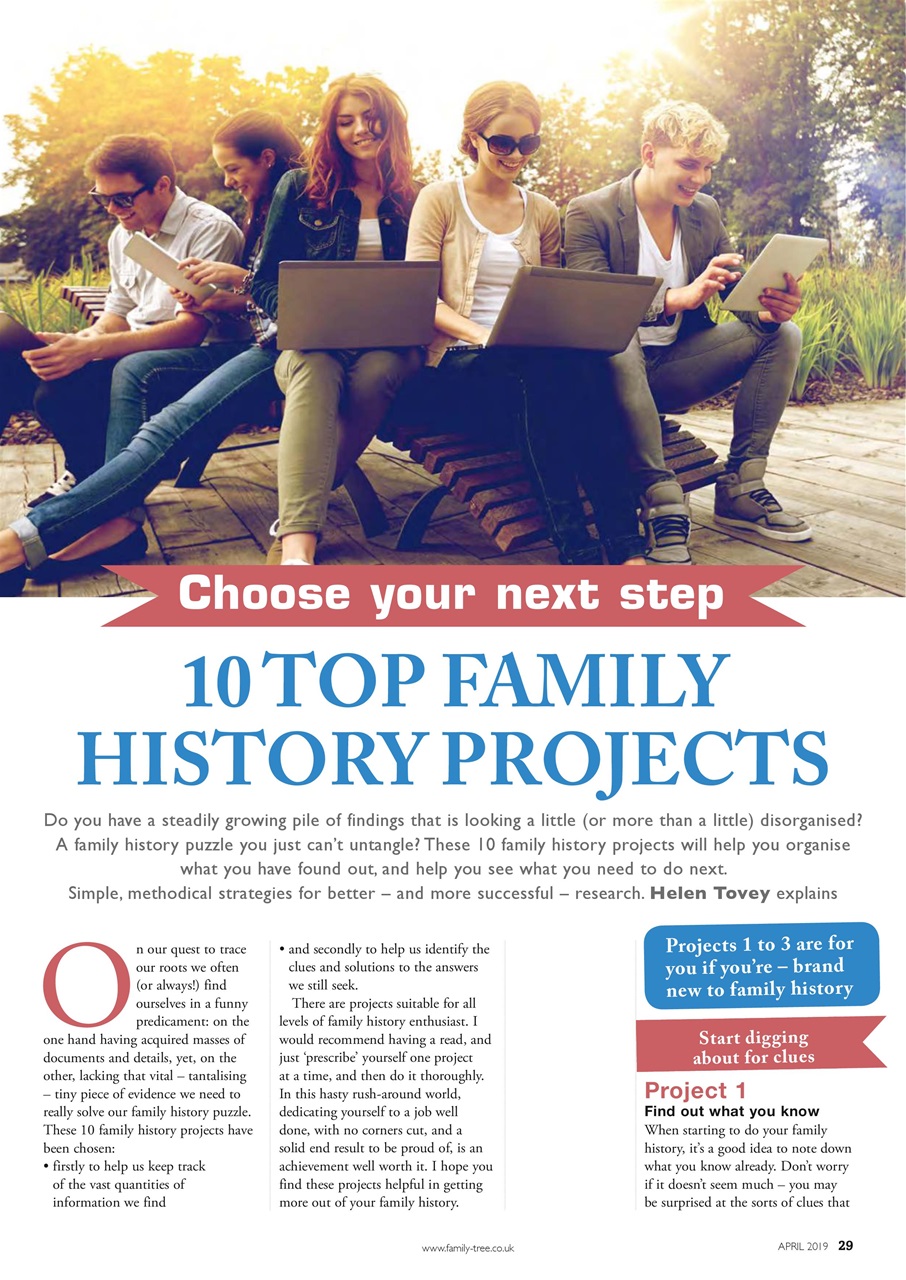 Family Tree Preview Pages