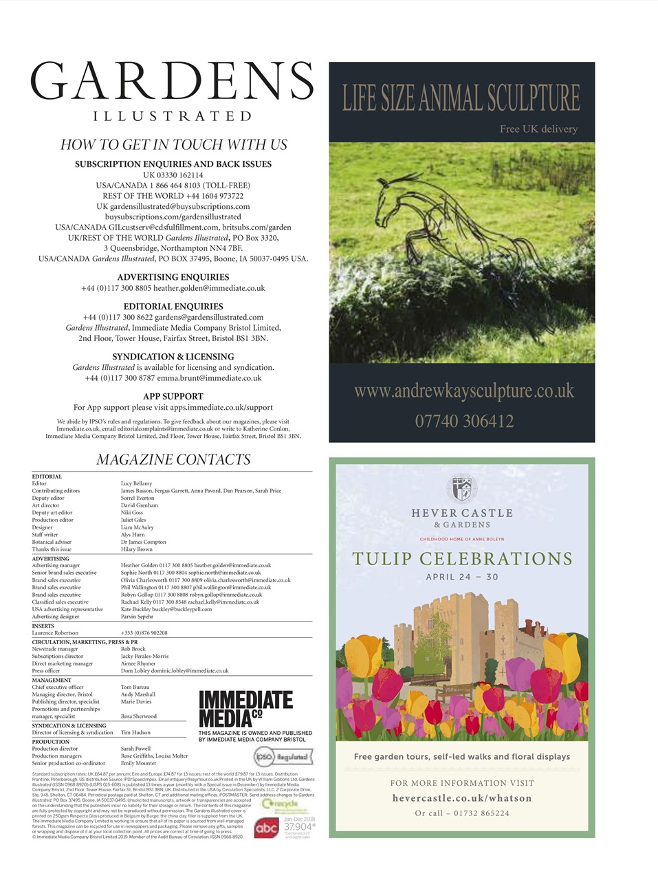 Gardens Illustrated Preview Pages