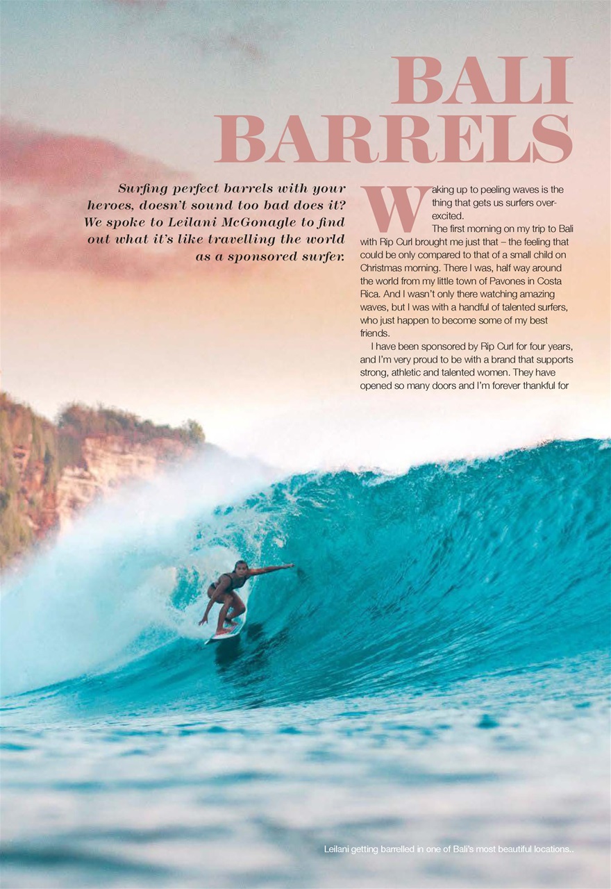 SurfGirl Magazine Preview Pages