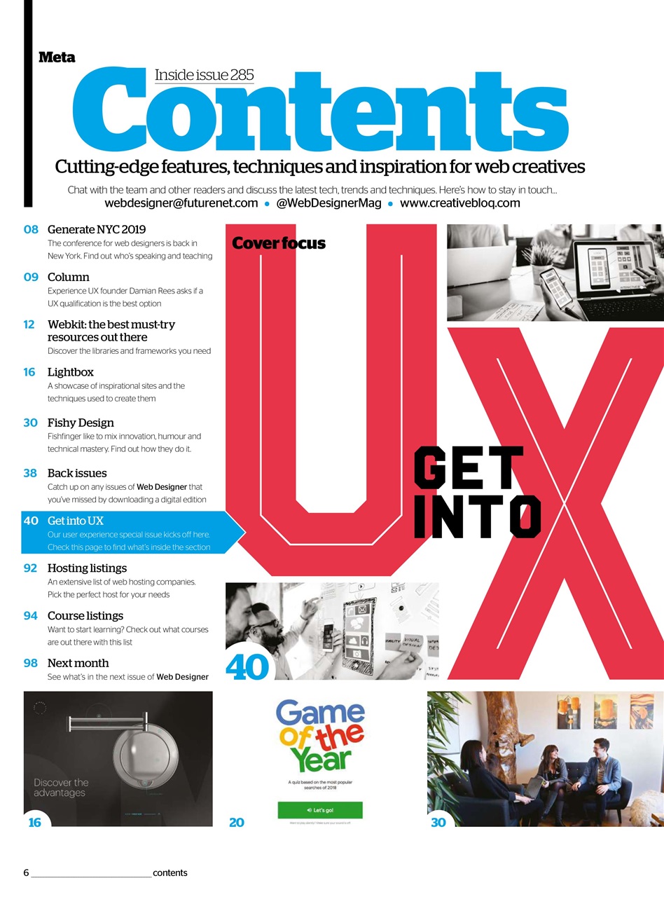 Web Designer Preview Pages