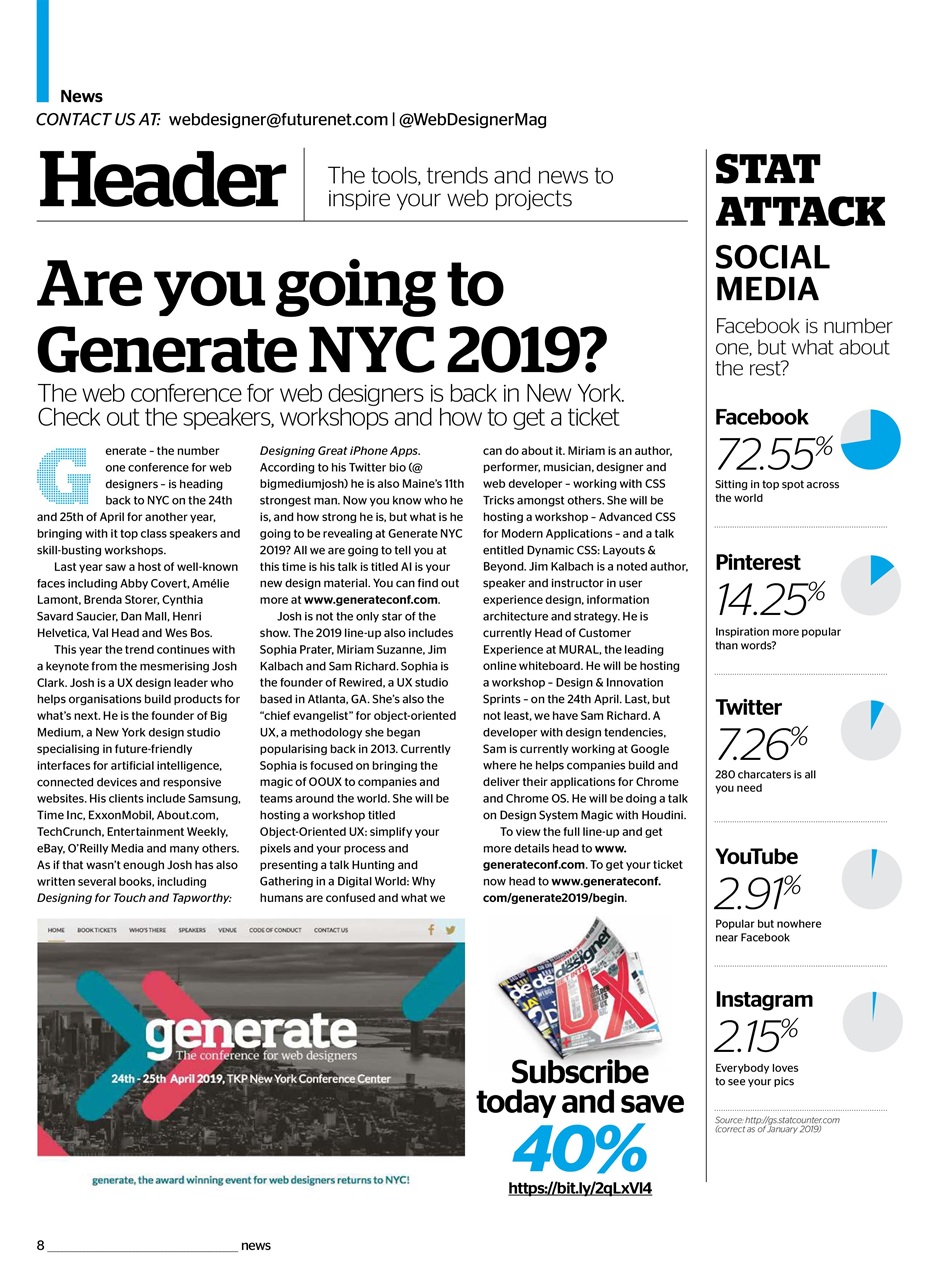 Web Designer Preview Pages