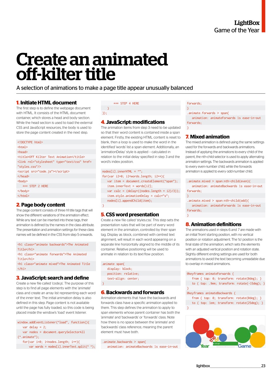 Web Designer Preview Pages