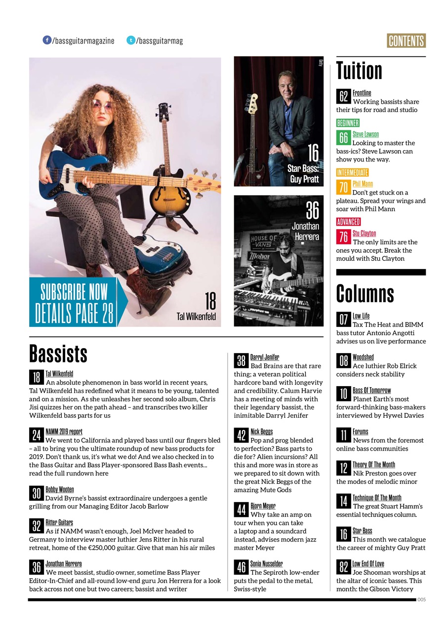 Bass Player UK Preview Pages