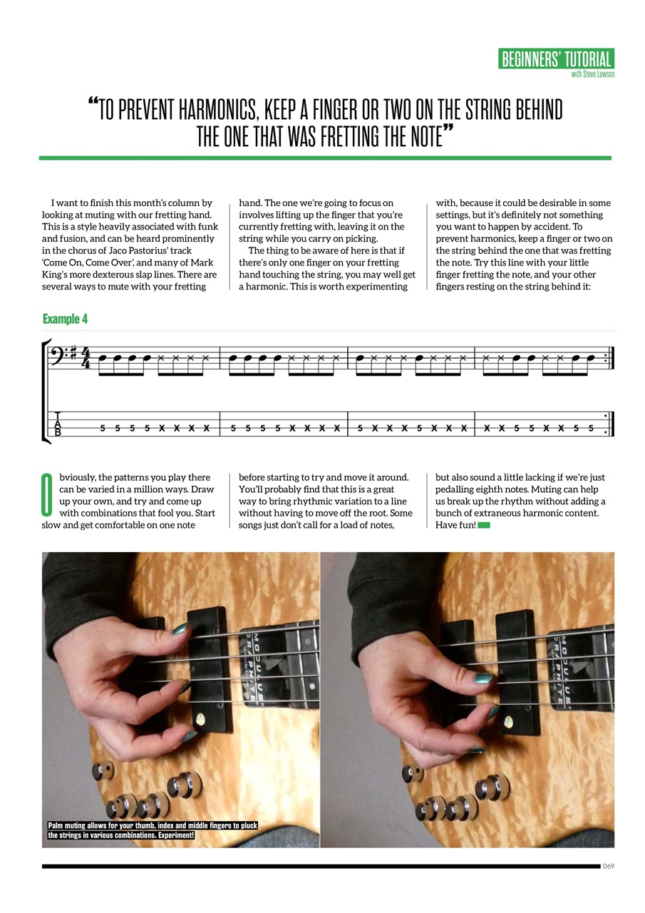 Bass Player UK Preview Pages