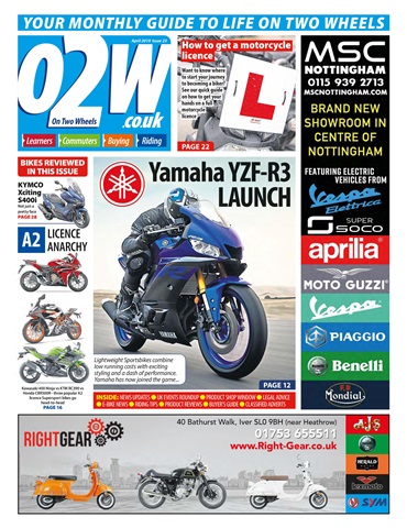 On Two Wheels April 2019 issue On Two Wheels April 2019