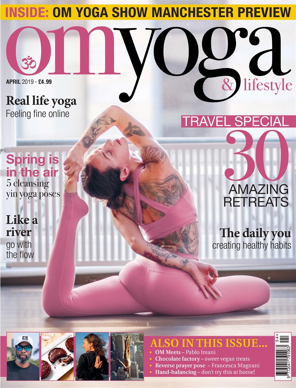 OM Yoga Magazine Preview Pages