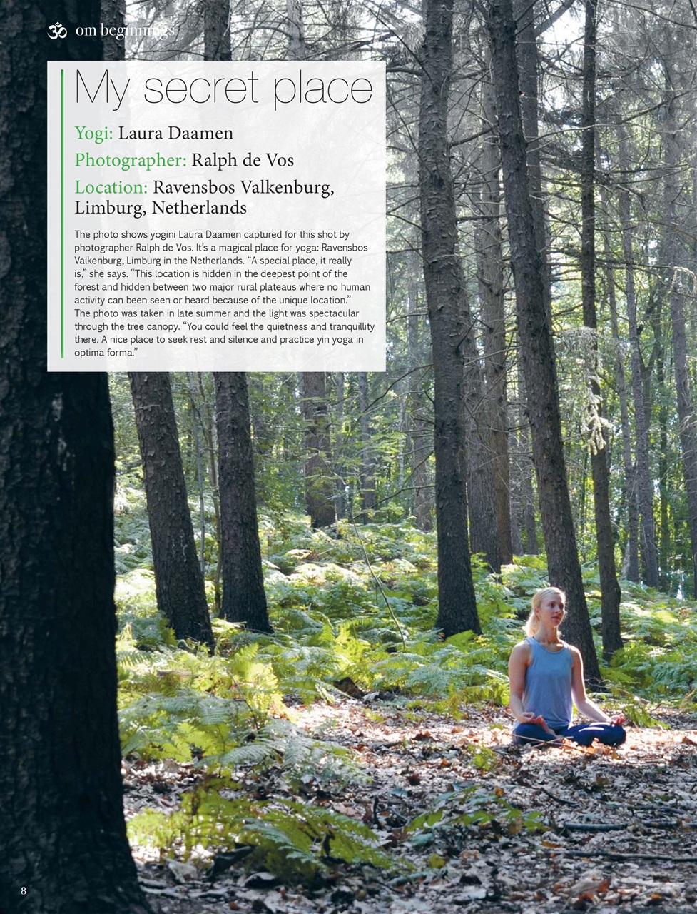 OM Yoga Magazine Preview Pages