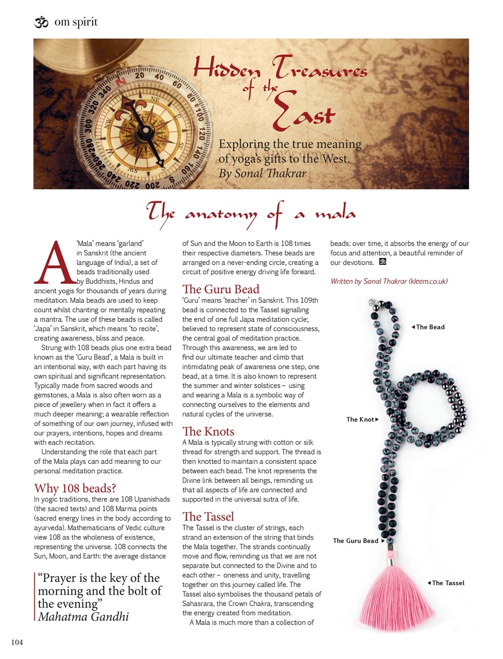 OM Yoga Magazine Preview Pages
