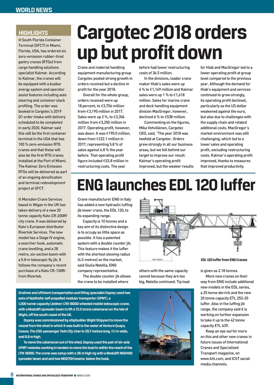 Int. Cranes and Specialized Transp Preview Pages