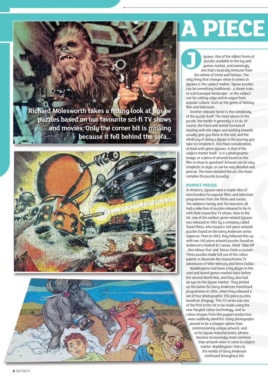 Infinity Magazine Preview Pages