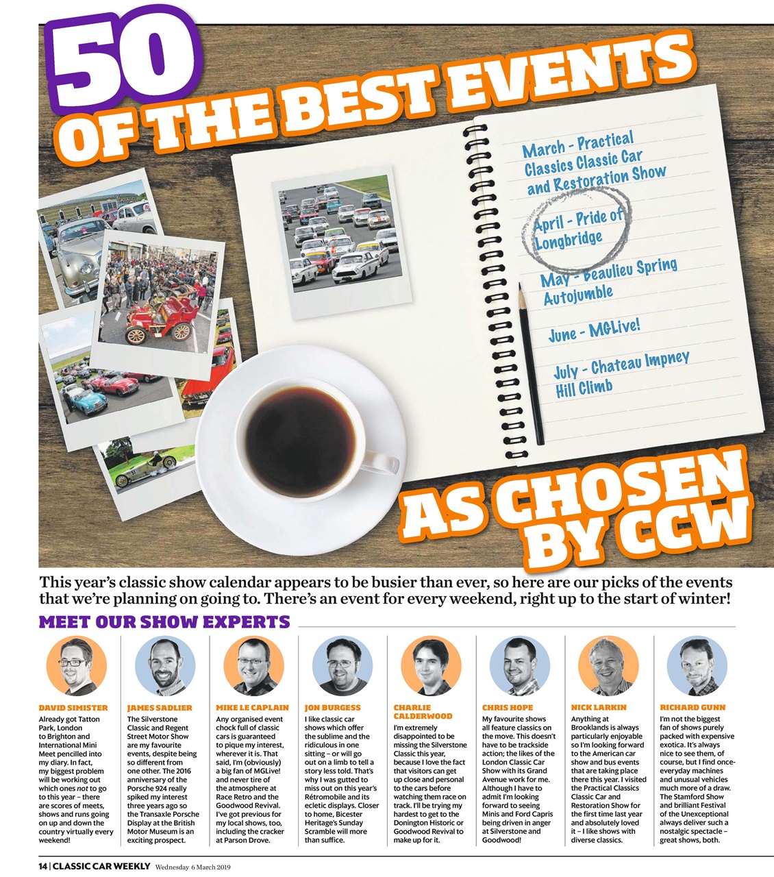 Classic Car Weekly Preview Pages