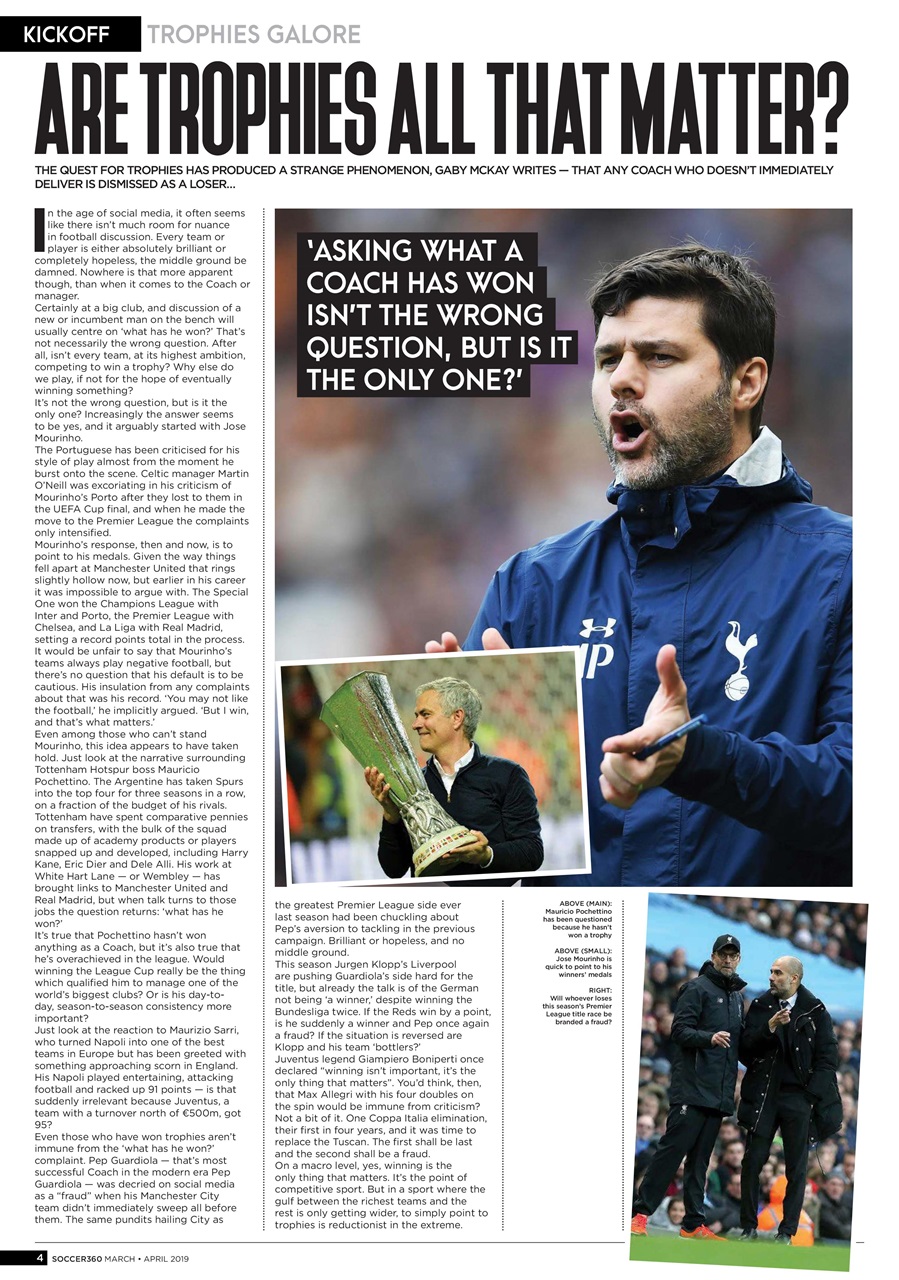 Soccer 360 Preview Pages