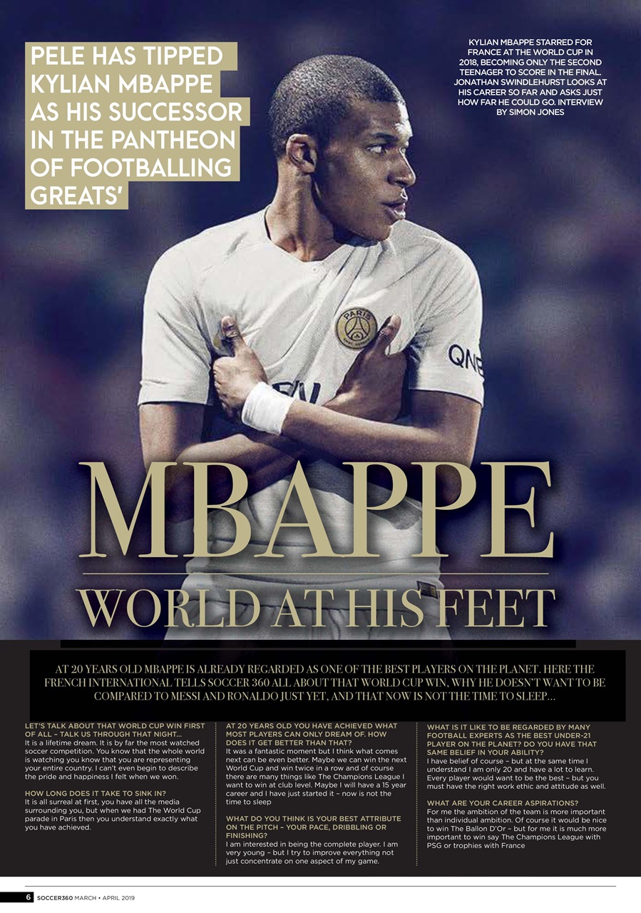 Soccer 360 Preview Pages