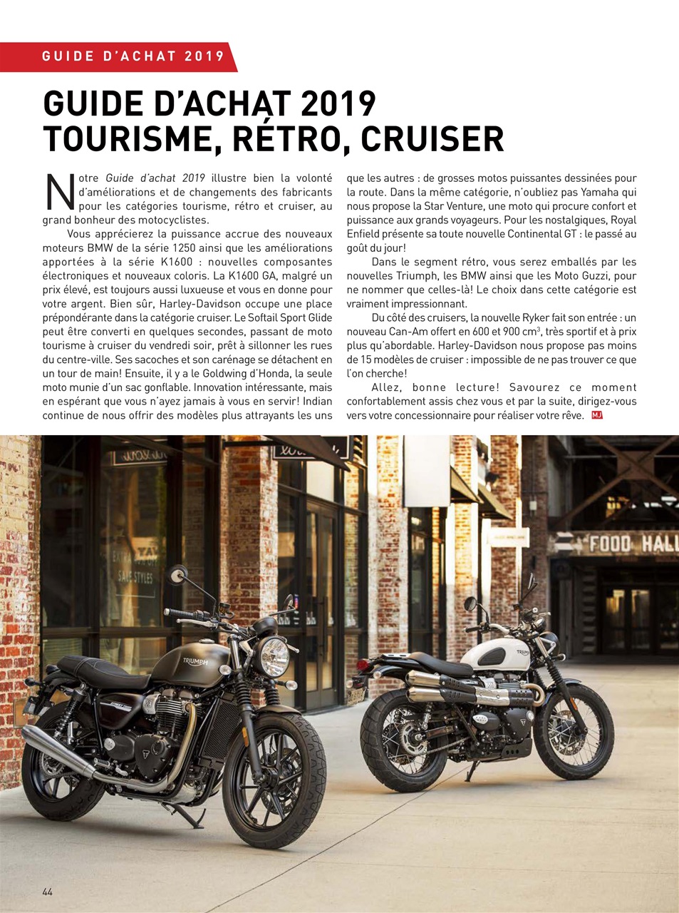 Moto Journal Preview Pages