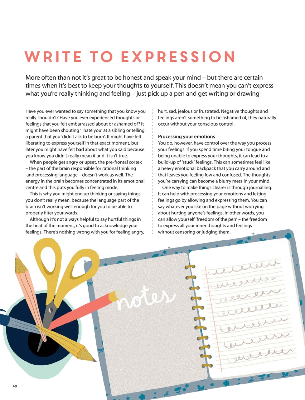 Teen Breathe Preview Pages