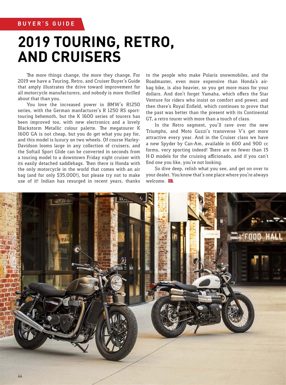 Cycle Canada Preview Pages