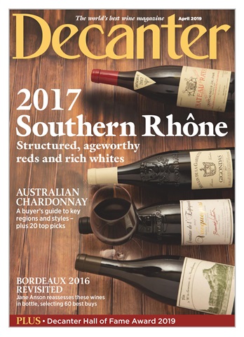 Decanter issue April 2019