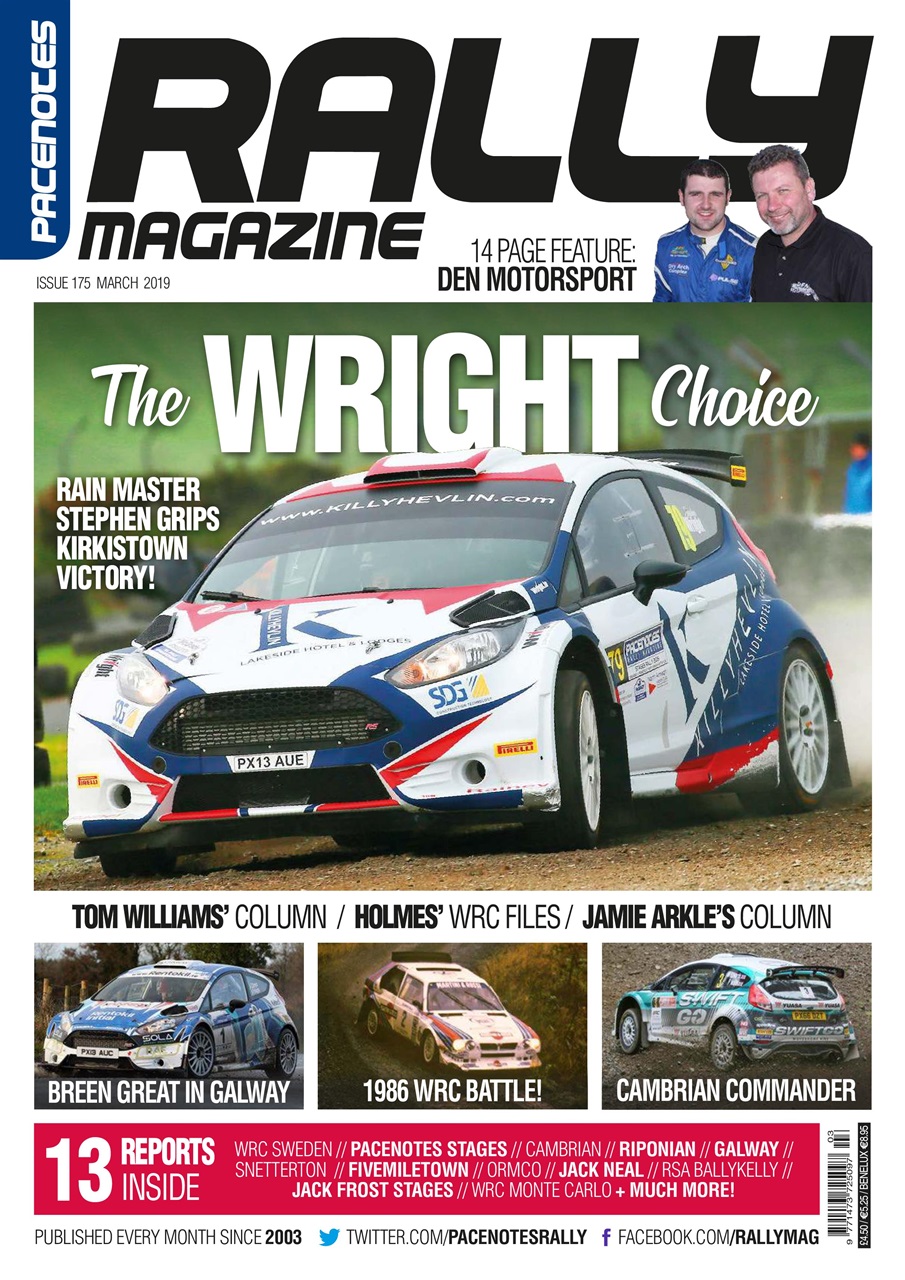 Pacenotes Rally magazine Preview Pages