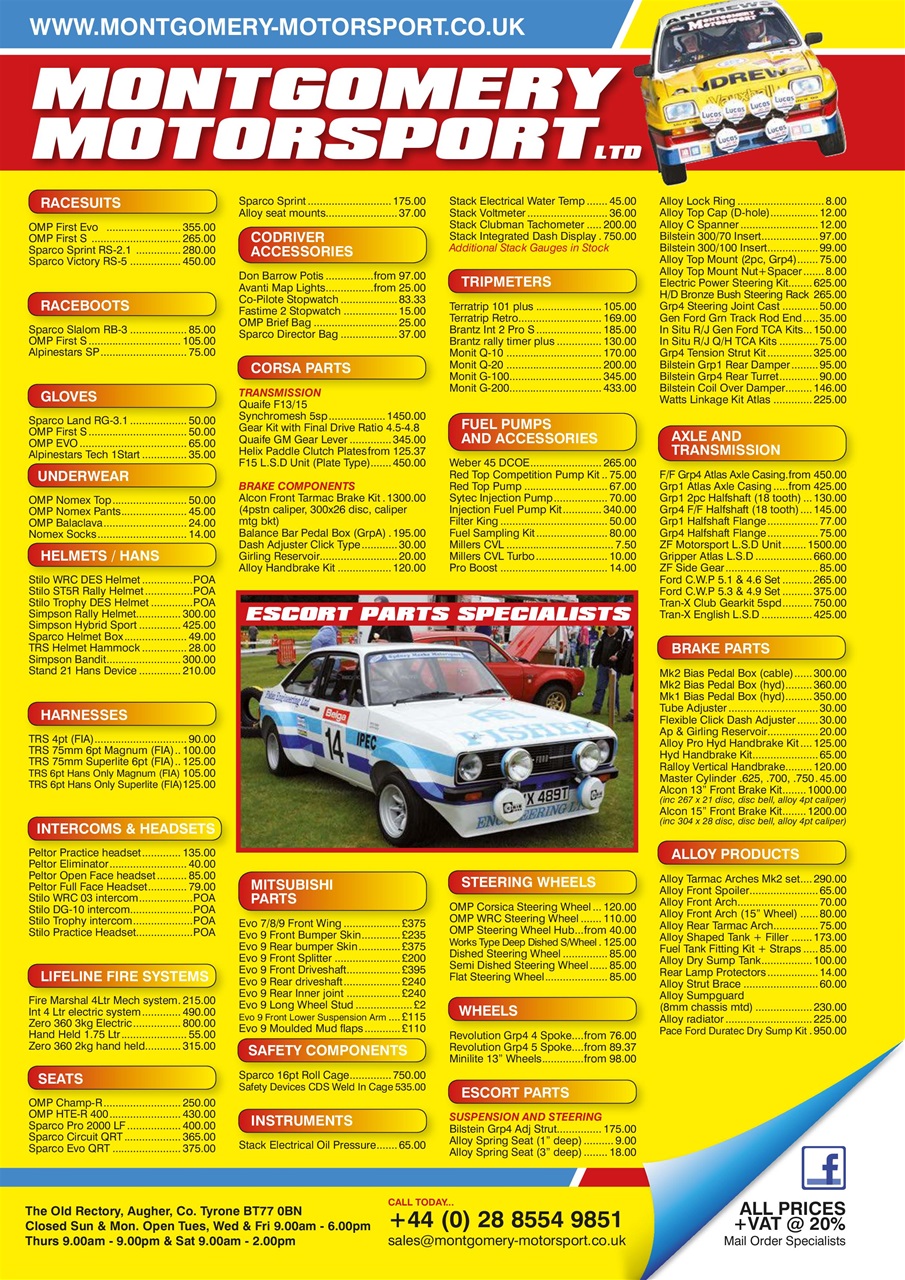 Pacenotes Rally magazine Preview Pages