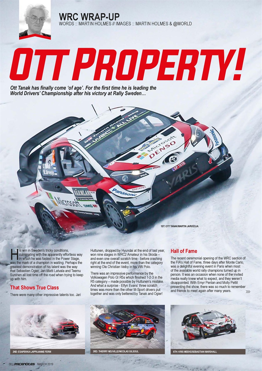 Pacenotes Rally magazine Preview Pages