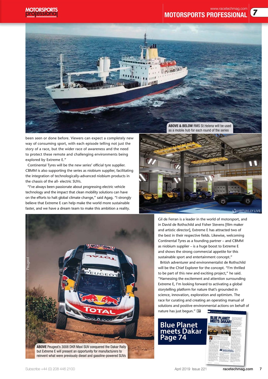 Race Tech Preview Pages