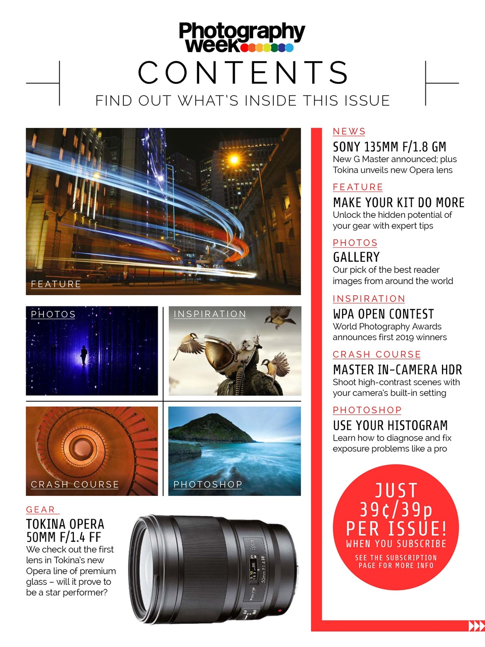 Photography Week Preview Pages