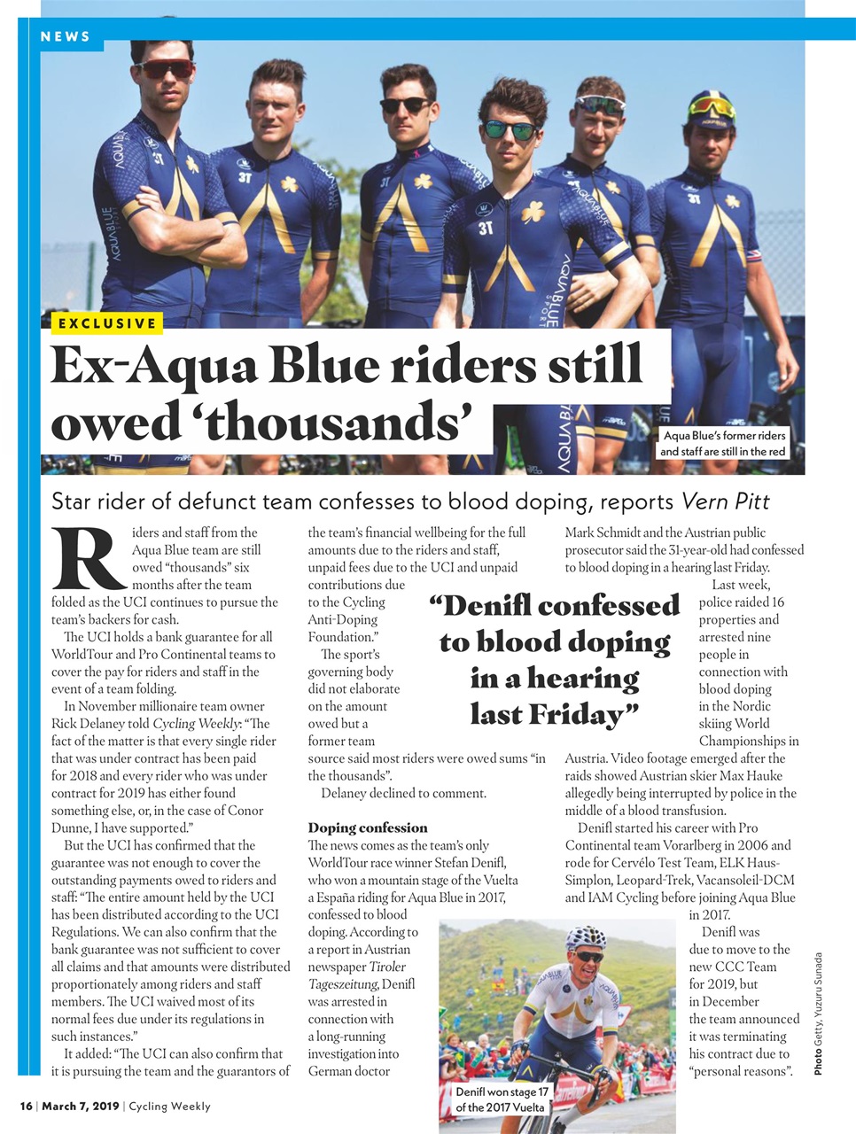 Cycling Weekly Preview Pages