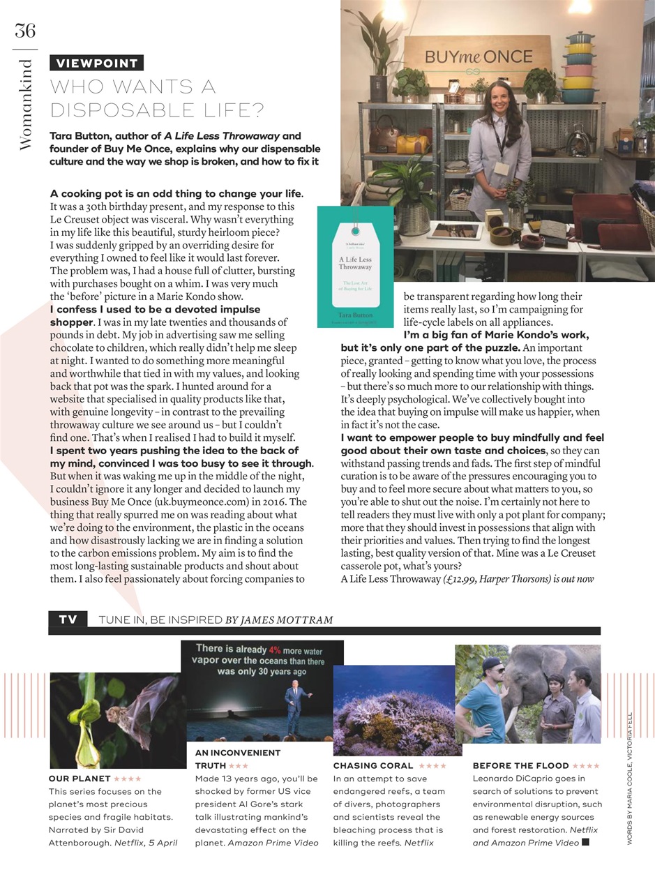 Marie Claire Preview Pages