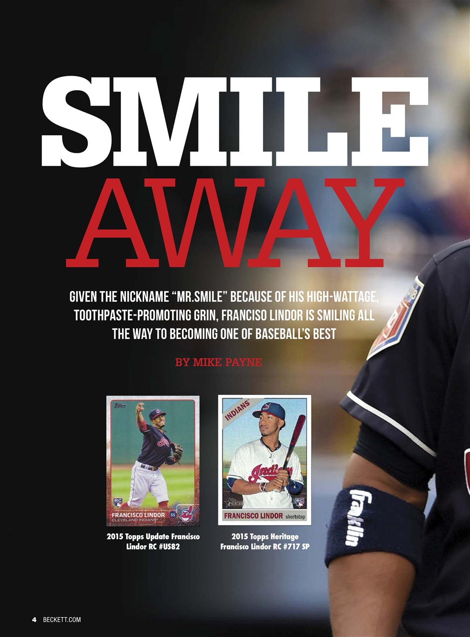 Beckett Baseball Magazine Preview Pages