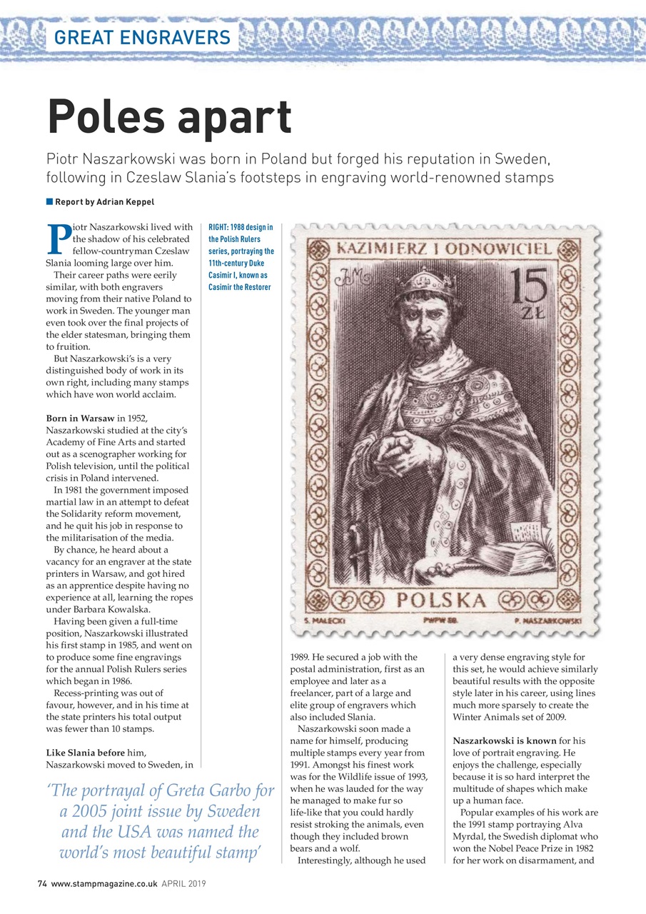 Stamp Magazine Preview Pages