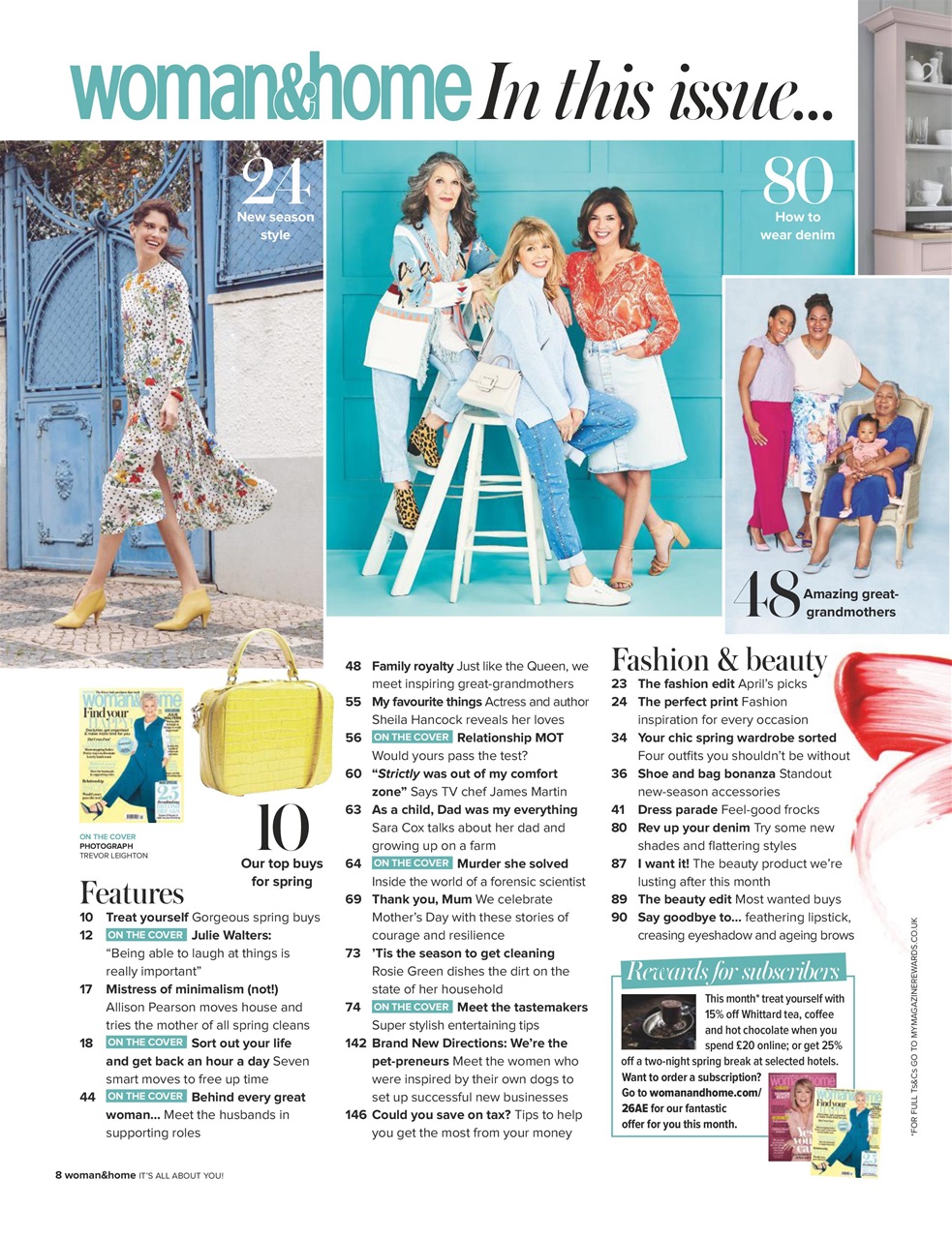 Woman & Home Preview Pages